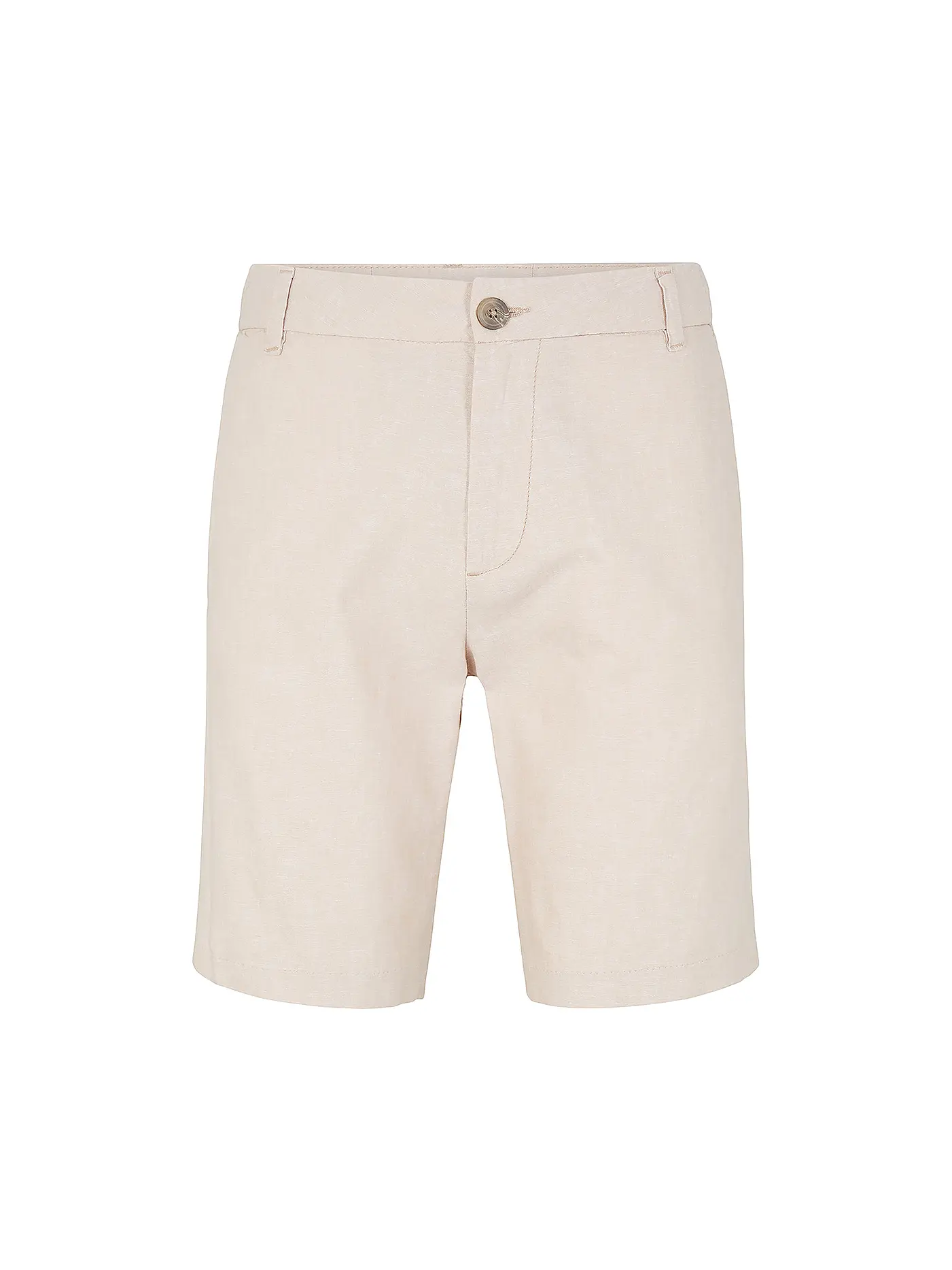 TOM TAILOR | Leinenbermuda | beige
